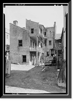 Dr. Ludolph Parmly Houses, 303-305-307 Conception Street, Mobile, Mobile County, AL - 4, Historic Print