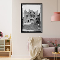 Dr. Ludolph Parmly Houses, 303-305-307 Conception Street, Mobile, Mobile County, AL - 4, Historic Print