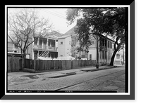 Historic Framed Print, 251 North Conception Street (House), Mobile, Mobile County, AL - 3,  17-7/8" x 21-7/8"