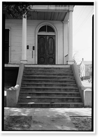 Calvert-Webster House, 265 North Conception Street, Mobile, Mobile County, AL - 9, Antique Print