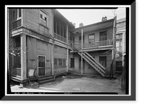 Horta-Semmes House & Fence, 802 Government Street, Mobile, Mobile County, AL - 3, Antique Poster