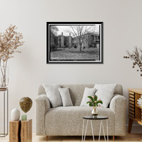 Historic Framed Print, Convent of the Visitation, 2300 Spring Hill Avenue, Mobile, Mobile County, AL - 3,  17-7/8" x 21-7/8"