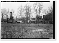 Historic Framed Print, Convent of the Visitation, 2300 Spring Hill Avenue, Mobile, Mobile County, AL - 4,  17-7/8" x 21-7/8"