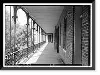 Convent of the Visitation, Section B, Spring Hill Avenue, Mobile, Mobile County, AL - 4, Antique Poster