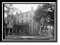 Cornelius Robinson Twin Houses, 157-159 North Conception Street, Mobile, Mobile County, AL, Vintage Poster