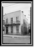 Doctor Henderson House, 12 North Jackson Street, Mobile, Mobile County, AL, Vintage Print