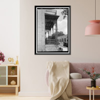 Charles L. Huger House (Ironwork), 154 South Conception Street, Mobile, Mobile County, AL, Vintage Wall Art