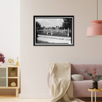 Magnolia Cemetery (Ironwork), Virginia Street, Mobile, Mobile County, AL - 27 Classic, Antique Print