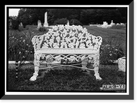 Magnolia Cemetery (Ironwork), Virginia Street, Mobile, Mobile County, AL - 28, Antique Print