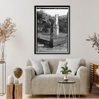 Church Street Cemetery, Church & Bayou Streets, Mobile, Mobile County, AL - 2, Antique Poster