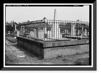 Church Street Cemetery, Church & Bayou Streets, Mobile, Mobile County, AL - 3, Historic Reproduction