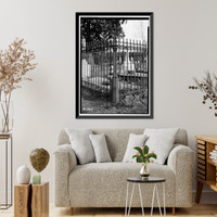 Church Street Cemetery, Church & Bayou Streets, Mobile, Mobile County, AL - 6, Historic Print