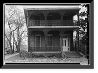 Gilmore-Gaines-Quigley House, 751 Government Street, Mobile, Mobile County, AL - 4 Classic, Historic Print