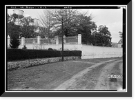 Mount Vernon Arsenal, Inner Wall, Old Saint Stephens Road (County Road 96), Mount Vernon, Mobile County, AL - 3, Historic Print