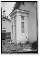 Historic Framed Print, Mount Vernon Arsenal, Paymaster's Office, Old Saint Stephens Road (County Road 96), Mount Vernon, Mobile County, AL - 3,  17-7/8" x 21-7/8"