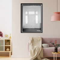 Historic Framed Print, Mount Vernon Arsenal, Paymaster's Office, Old Saint Stephens Road (County Road 96), Mount Vernon, Mobile County, AL - 4,  17-7/8" x 21-7/8"