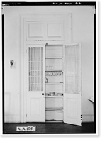 Historic Framed Print, Mount Vernon Arsenal, Paymaster's Office, Old Saint Stephens Road (County Road 96), Mount Vernon, Mobile County, AL - 6,  17-7/8" x 21-7/8"