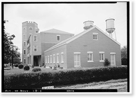 Historic Framed Print, Mount Vernon Arsenal, Old Barracks Building, Old Saint Stephens Road (County Road 96), Mount Vernon, Mobile County, AL - 2,  17-7/8" x 21-7/8"
