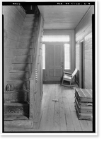 Nelias Fall House, County Road 96 (Old Saint Stephens Road), Mount Vernon, Mobile County, AL - 4, Vintage Print