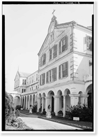 Spring Hill College, Main Building, Old Shell Road, Spring Hill, Mobile County, AL - 10, Vintage Wall Art