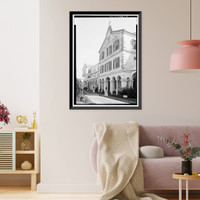 Spring Hill College, Main Building, Old Shell Road, Spring Hill, Mobile County, AL - 10, Vintage Wall Art
