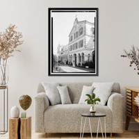 Spring Hill College, Main Building, Old Shell Road, Spring Hill, Mobile County, AL - 10, Vintage Wall Art