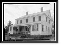 James Dellet House, U.S. Highway 84 (State Highway 12), Claiborne, Monroe County, AL - 2, Antique Poster