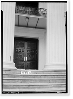 Historic Framed Print, Alabama State Capitol, Dexter Avenue, Montgomery, Montgomery County, AL - 6,  17-7/8" x 21-7/8"
