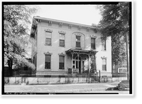 Harris-Smith House, Church & Catoma Streets, Montgomery, Montgomery County, AL, Vintage Wall Art