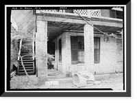 Fitzpatrick-Saffold House, 442 South McDonough Street, Montgomery, Montgomery County, AL - 3 Classic, Antique Poster