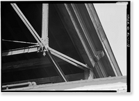 Louisville & Nashville Railroad, Union Station Train Shed, Water Street, opposite Lee Street, Montgomery, Montgomery County, AL - 12, Historic Print