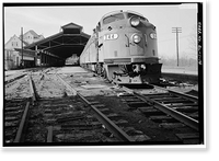 Louisville & Nashville Railroad, Union Station Train Shed, Water Street, opposite Lee Street, Montgomery, Montgomery County, AL - 14, Historic Reproduction