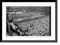 Historic Framed Print, Children at City Hall - 4,  17-7/8" x 21-7/8"