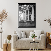 Owens-Teague House, 440 South Perry Street, Montgomery, Montgomery County, AL - 3, Antique Print
