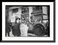 Mrs. Chas. Farnam, Mrs. F.H. Dike, Mrs. F.P. Adams, Geo. Tolly recruiting, Historic Reproduction