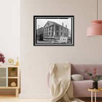 State Bank of Alabama, Decatur Branch, Bank Street & Wilson Avenue, Decatur, Morgan County, AL Classic, Vintage Poster