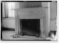 Rhea-Burleson-McEntire House, 120 Sycamore Street, Decatur, Morgan County, AL - 5, Antique Print