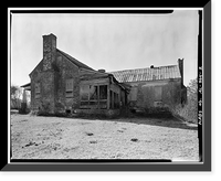 Rather-Rice-Gilchrist House, Bluff City Road vicinity, Somerville, Morgan County, AL - 2, Antique Print