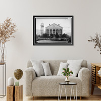 Perry County Court House, Square bounded by State Highway 5, Main Street, Gr, Marion, Perry County, AL, Vintage Print