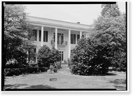 Judge Porter King House, 1001 Washington Street, Marion, Perry County, AL - 6, Antique Print
