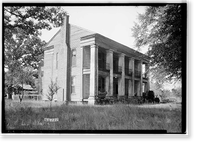 Lowrey-Ford House & Kitchen, Washington Street (County Road 45), Marion vicinity, Perry County, AL - 2, Vintage Poster