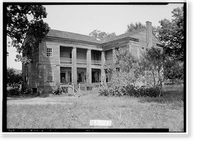 Lowrey-Ford House & Kitchen, Washington Street (County Road 45), Marion vicinity, Perry County, AL - 3, Vintage Poster