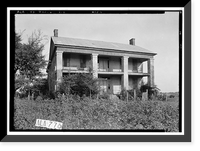 Jones-Cocke-Crenshaw House, Washington Street (County Road 45), Marion vicinity, Perry County, AL, Historic Reproduction