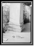 Jones-Cocke-Crenshaw House, Washington Street (County Road 45), Marion vicinity, Perry County, AL - 4 Classic, Antique Print