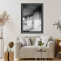 Jones-Cocke-Crenshaw House, Washington Street (County Road 45), Marion vicinity, Perry County, AL - 5, Vintage Print