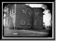 Historic Framed Print, Kenworthy Hall, State Highway 14 (Greensboro Road), Marion, Perry County, AL - 6,  17-7/8" x 21-7/8"