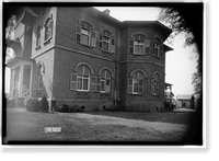 Historic Framed Print, Kenworthy Hall, State Highway 14 (Greensboro Road), Marion, Perry County, AL - 6,  17-7/8" x 21-7/8"