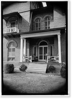 Historic Framed Print, Kenworthy Hall, State Highway 14 (Greensboro Road), Marion, Perry County, AL - 8,  17-7/8" x 21-7/8"