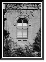 Historic Framed Print, Kenworthy Hall, State Highway 14 (Greensboro Road), Marion, Perry County, AL - 8,  17-7/8" x 21-7/8"