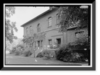Historic Framed Print, Kenworthy Hall, State Highway 14 (Greensboro Road), Marion, Perry County, AL - 11,  17-7/8" x 21-7/8"